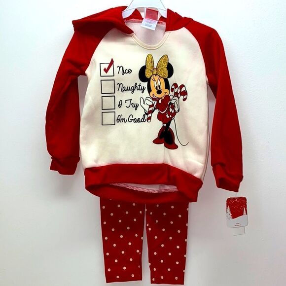 🔥DISNEY MICKEY MOUSE 2 pc set sz 5 New sweater /leggings - Picture 1 of 6